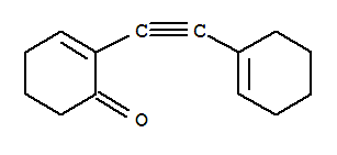 2-Cyclohexen-1-one,2-(1-cyclohexen-1-ylethynyl)-(9ci) Structure,771477-47-5Structure