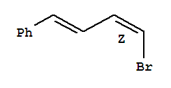 ((1E,3e)-4-溴-1,3-丁二烯)-苯結(jié)構(gòu)式_77150-87-9結(jié)構(gòu)式