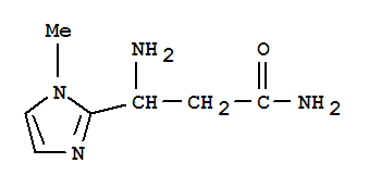 1H-imidazole-2-propanamide,beta-amino-1-methyl-(9ci) Structure,771521-47-2Structure