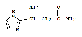 1H-imidazole-2-propanamide,beta-amino-(9ci) Structure,771521-69-8Structure