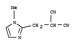 Propanedinitrile, [(1-methyl-1h-imidazol-2-yl)methyl]-(9ci) Structure,771546-80-6Structure