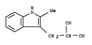 Propanedinitrile, [(2-methyl-1h-indol-3-yl)methyl]-(9ci) Structure,771547-58-1Structure