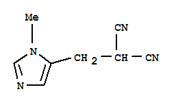 Propanedinitrile, [(1-methyl-1h-imidazol-5-yl)methyl]-(9ci) Structure,771550-81-3Structure