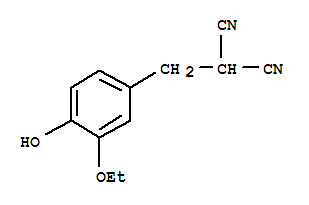 Propanedinitrile, [(3-ethoxy-4-hydroxyphenyl)methyl]-(9ci) Structure,771559-45-6Structure