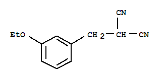 Propanedinitrile, [(3-ethoxyphenyl)methyl]-(9ci) Structure,771560-29-3Structure