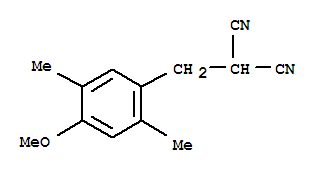 Propanedinitrile, [(4-methoxy-2,5-dimethylphenyl)methyl]-(9ci) Structure,771562-36-8Structure