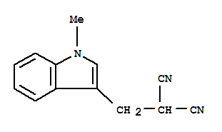 Propanedinitrile, [(1-methyl-1h-indol-3-yl)methyl]-(9ci) Structure,771562-50-6Structure