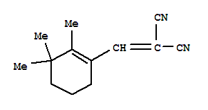 Propanedinitrile, [(2,3,3-trimethyl-1-cyclohexen-1-yl)methylene]-(9ci) Structure,771575-86-1Structure