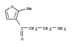 1-Propanone,3-amino-1-(2-methyl-3-furanyl)-(9ci) Structure,771582-95-7Structure