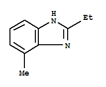 1H-benzimidazole,2-ethyl-4-methyl-(9ci) Structure,77303-09-4Structure