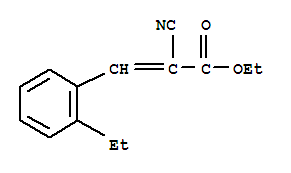 2-Propenoicacid,2-cyano-3-(2-ethylphenyl)-,ethylester(9ci) Structure,773091-70-6Structure