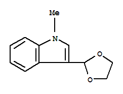 1H-indole,3-(1,3-dioxolan-2-yl)-1-methyl-(9ci) Structure,773093-52-0Structure