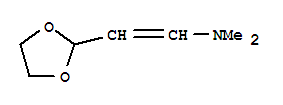 Ethenamine, 2-(1,3-dioxolan-2-yl)-n,n-dimethyl-(9ci)Structure,773094-19-2Structure Ethenamine, 2-(1,3-dioxolan-2-yl)-n,n-dimethyl-(9ci) Structure,773094-19-2Structure
