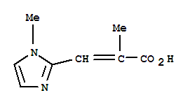 2-Propenoicacid,2-methyl-3-(1-methyl-1h-imidazol-2-yl)-(9ci) Structure,773112-47-3Structure