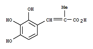 2-Propenoic acid, 2-methyl-3-(2,3,4-trihydroxyphenyl)-(9ci) Structure,773120-31-3Structure