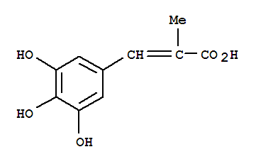 2-Propenoic acid, 2-methyl-3-(3,4,5-trihydroxyphenyl)-(9ci) Structure,773120-48-2Structure