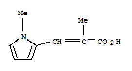 2-Propenoicacid,2-methyl-3-(1-methyl-1h-pyrrol-2-yl)-(9ci) Structure,773120-52-8Structure