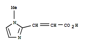 2-Propenoicacid,3-(1-methyl-1h-imidazol-2-yl)-(9ci) Structure,773129-71-8Structure