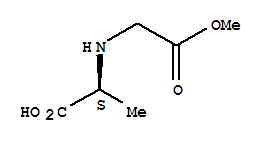 L-alanine, n-(2-methoxy-2-oxoethyl)-(9ci) Structure,77328-40-6Structure