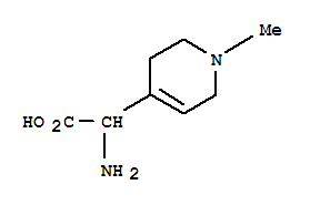 4-Pyridineaceticacid,alpha-amino-1,2,3,6-tetrahydro-1-methyl-(9ci) Structure,773798-60-0Structure