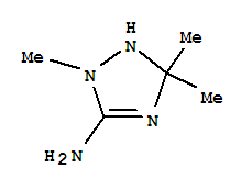 1H-1,2,4-triazol-3-amine,2,5-dihydro-2,5,5-trimethyl-(9ci) Structure,773810-77-8Structure