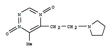 1,2,4-Triazine, 6-methyl-5-[2-(1-pyrrolidinyl)ethyl]-, 1,4-dioxide (9ci) Structure,773884-68-7Structure