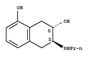 1,7-Naphthalenediol, 5,6,7,8-tetrahydro-6-(propylamino)-, trans-(9ci) Structure,774127-34-3Structure