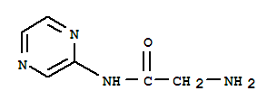 Acetamide, 2-amino-n-pyrazinyl-(9ci) Structure,774137-79-0Structure