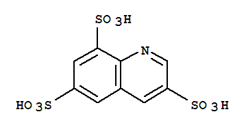 3,6,8-喹啉三磺酸結(jié)構(gòu)式_774143-07-6結(jié)構(gòu)式