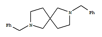 2,7-Dibenzyl-2,7-diaza-spiro[4.4]nonane Structure,77415-72-6Structure