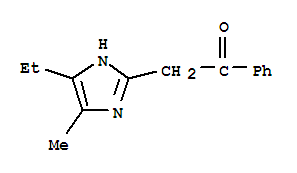 Ethanone, 2-(4-ethyl-5-methyl-1h-imidazol-2-yl)-1-phenyl-(9ci) Structure,774178-19-7Structure