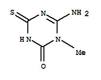 1,3,5-Triazin-2(1h)-one,6-amino-3,4-dihydro-1-methyl-4-thioxo-(9ci) Structure,77420-23-6Structure