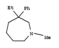 1H-azepine,3-ethylhexahydro-1-methyl-3-phenyl-(9ci) Structure,774499-89-7Structure