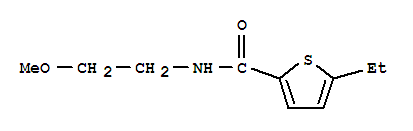 2-Thiophenecarboxamide,5-ethyl-n-(2-methoxyethyl)-(9ci) Structure,774588-45-3Structure