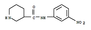 Piperidine-3-carboxylic acid (3-nitro-phenyl)-amide Structure,775282-63-8Structure