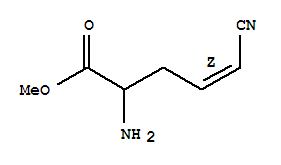 4-Pentenoicacid,2-amino-5-cyano-,methylester,(z)-(9ci) Structure,775550-84-0Structure