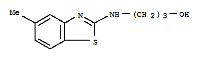 1-Propanol,3-[(5-methyl-2-benzothiazolyl)amino]-(9ci) Structure,77595-12-1Structure