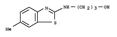 1-Propanol,3-[(6-methyl-2-benzothiazolyl)amino]-(9ci) Structure,77595-19-8Structure