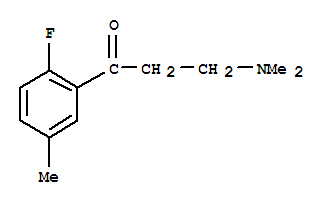 1-Propanone,3-(dimethylamino)-1-(2-fluoro-5-methylphenyl)-(9ci) Structure,776245-72-8Structure