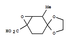 (1alpha,2alpha,6alpha)-(9CI)-2-甲基-螺[1,3-二氧戊環(huán)-2,3-[7]噁雙環(huán)[4.1.0]庚烷]-6-羧酸結構式_776251-95-7結構式