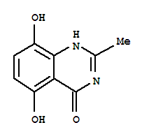 4(1H)-quinazolinone, 5,8-dihydroxy-2-methyl-(9ci)Structure,776257-58-0Structure 4(1H)-quinazolinone, 5,8-dihydroxy-2-methyl-(9ci) Structure,776257-58-0Structure