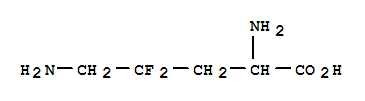 (9ci)-4,4-二氟-鳥(niǎo)氨酸結(jié)構(gòu)式_776272-51-6結(jié)構(gòu)式