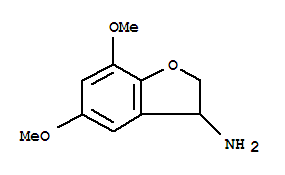 3-Benzofuranamine,2,3-dihydro-5,7-dimethoxy-(9ci) Structure,776277-39-5Structure