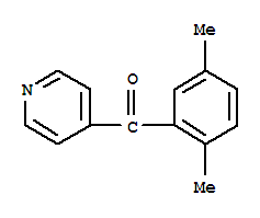 Methanone, (2,5-dimethylphenyl)-4-pyridinyl-(9ci) Structure,776998-40-4Structure