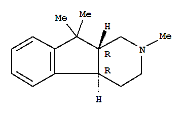 反式-(9ci)-2,3,4,4a,9,9a-六氫-2,9,9-三甲基-1H-茚并[2,1-c]吡啶結(jié)構(gòu)式_776999-41-8結(jié)構(gòu)式