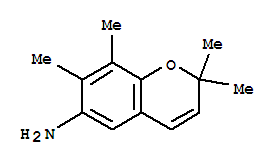 2H-1-benzopyran-6-amine,2,2,7,8-tetramethyl-(9ci)Structure,777016-50-9Structure 2H-1-benzopyran-6-amine,2,2,7,8-tetramethyl-(9ci) Structure,777016-50-9Structure