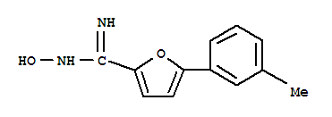 2-Furancarboximidamide,n-hydroxy-5-(3-methylphenyl)- Structure,777022-50-1Structure