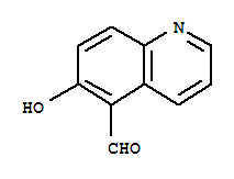 6-Hydroxy-5-quinolinecarboxaldehyde Structure,77717-71-6Structure