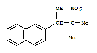 2-Methyl-1-(naphthalen-2-yl)-2-nitropropan-1-ol Structure,77740-81-9Structure