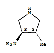 3-Pyrrolidinamine,4-methyl-,(3r-trans)-(9ci) Structure,777824-43-8Structure